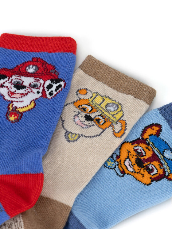 Paw Patrol Dlhé ponožky Paw Patrol ACCCS-AW24-326PAW (3-pack) Farebná