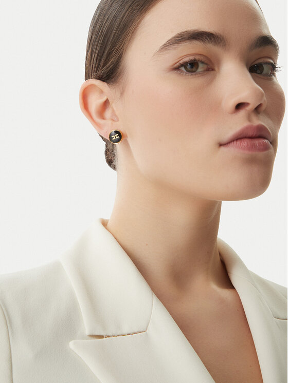 Elisabetta Franchi Kolczyki Elisabetta Franchi OR-51A-61E2-V160 Czarny
