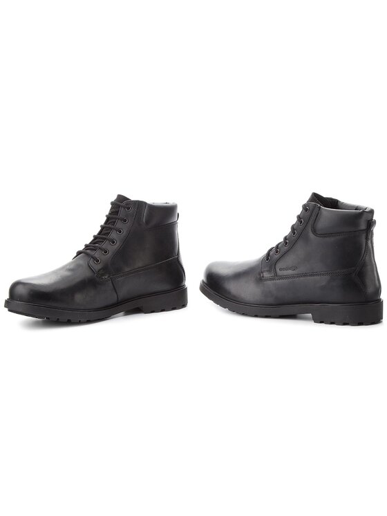 Geox Kozačky Geox U Rhadalf F U845HF 00045 C9999 Černá