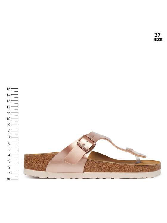 Birkenstock Infradito Birkenstock Gizeh 1012526S Oro rosa