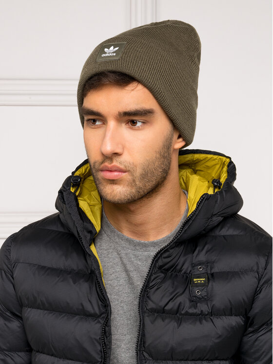 adidas Čepice adidas Ac Cuff Knit ED8715 Zelená