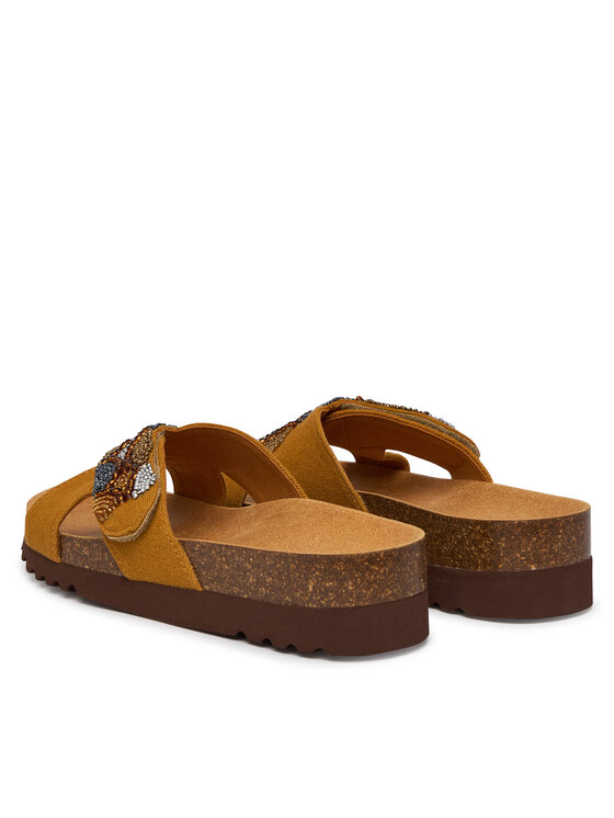 Scholl Шльопанці Scholl La Serena MF00820 Жовтий