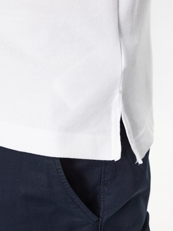 Tommy Hilfiger Tommy Hilfiger Pólóing 1985 MW0MW30750 Fehér Slim Fit