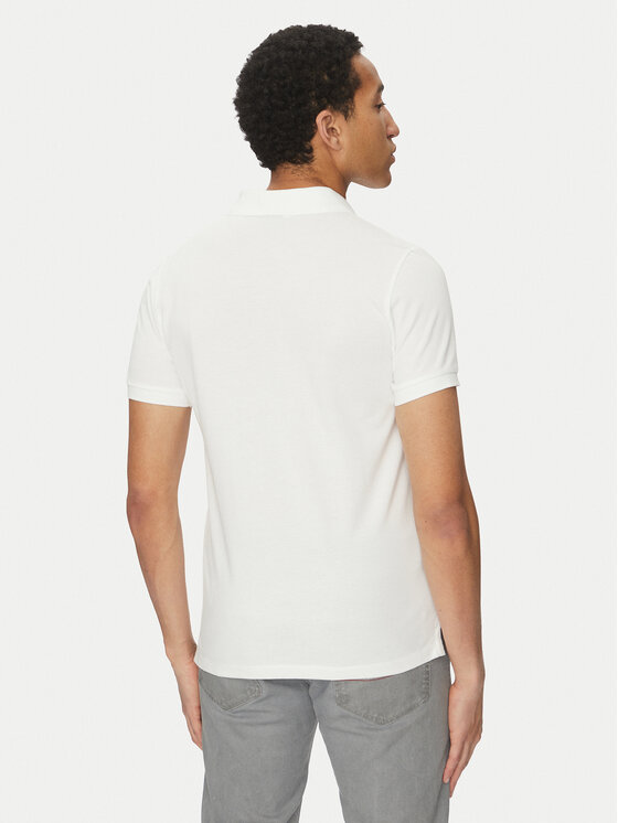 Geox Geox Pólóing M5511B T3240 F2128 Fehér Regular Fit