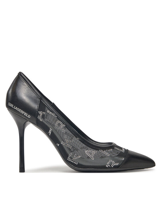 KARL LAGERFELD Štikle KARL LAGERFELD Sarabande KL30925A Crna