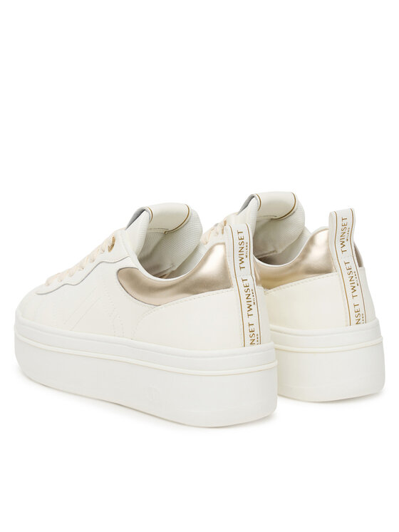 TWINSET Sneakersy TWINSET 252TCP024 Bílá