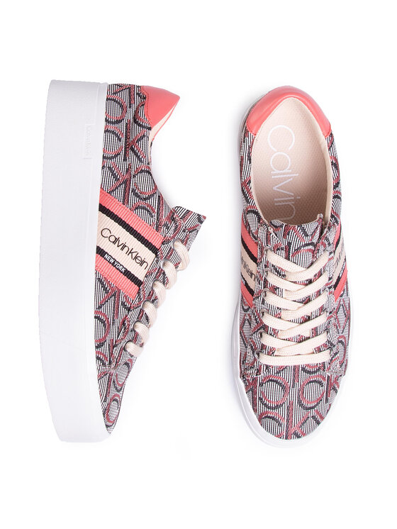 Calvin Klein Sneakersy Calvin Klein Jinjer B4E7955 Ružová