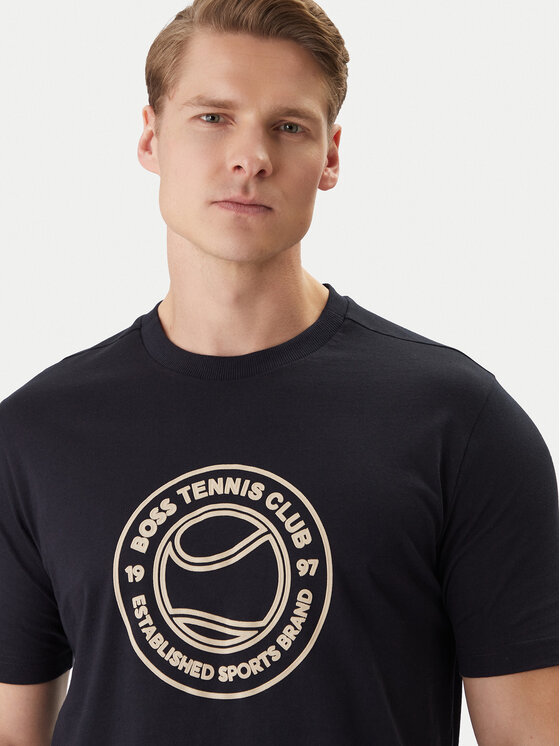 BOSS BOSS Camiseta TS_Join Logo 50553648 Azul marino Regular Fit