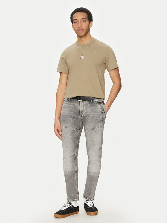 G-Star Raw G-Star Raw Camiseta Nifous D24449-336 Caqui Regular Fit