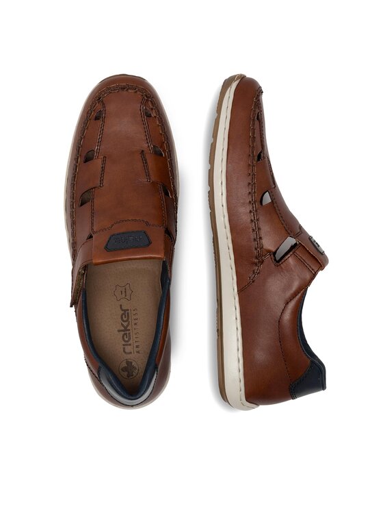 Rieker Polobotky Rieker 08838-24 Hnědá