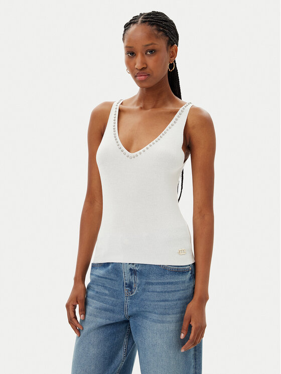 MET MET Τοπ M10 288MG Λευκό Regular Fit