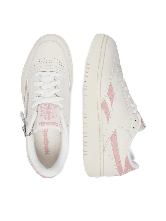 Reebok Sneakersy Reebok EO-CLUB C DOUBLE REVENGE 100008943 Kremowy