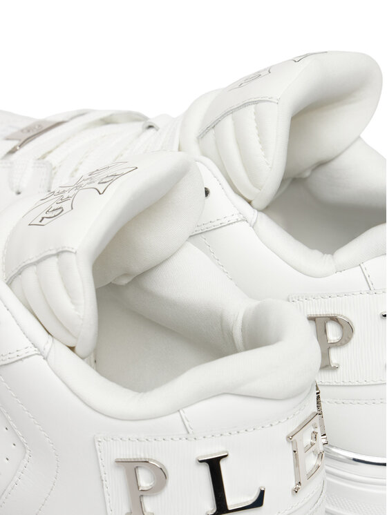 PHILIPP PLEIN Снікерcи PHILIPP PLEIN FAES USC0824 PLE075N Білий