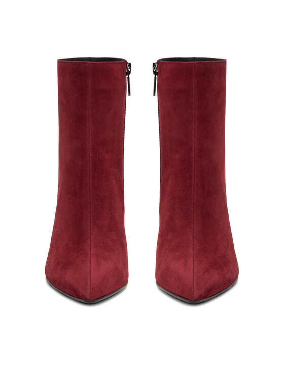 Eva Minge Īsie zābaki Eva Minge EO-ELAINA-E123-02B Bordo