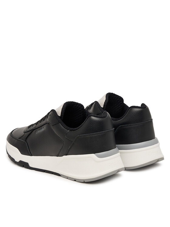 Calvin Klein Sneakersy Calvin Klein City Runner Laceup Lth Mix HM0HM02309 Černá