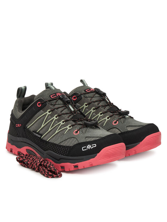 CMP Трекінгові черевики CMP Kids Rigel Low Trekking Wp 3Q54554 Сірий