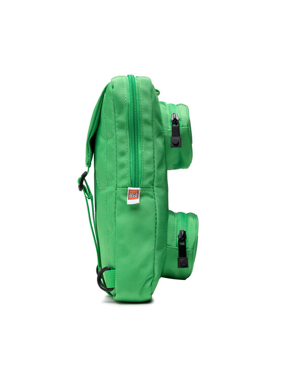 LEGO Torbica za okrog pasu LEGO Brick 1x2 Sling Bag 20207-0037 Zelena