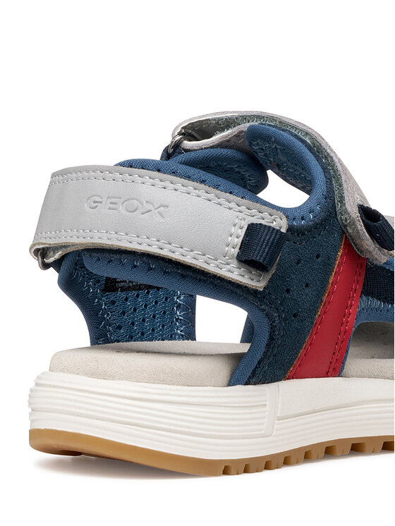 Geox Szandál Geox J Sandal Alben Boy J35AVA 01522 C1F4W D Szürke
