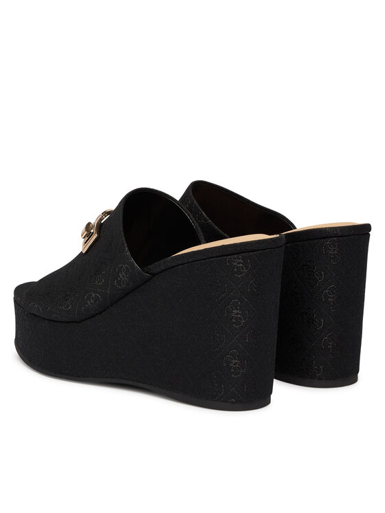 Guess Klapki Guess FLJEVZ FAB04 Czarny