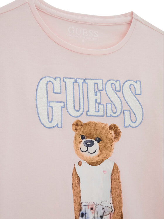 Guess Guess Camiseta J6RI10 K6YW4 Rosa Regular Fit