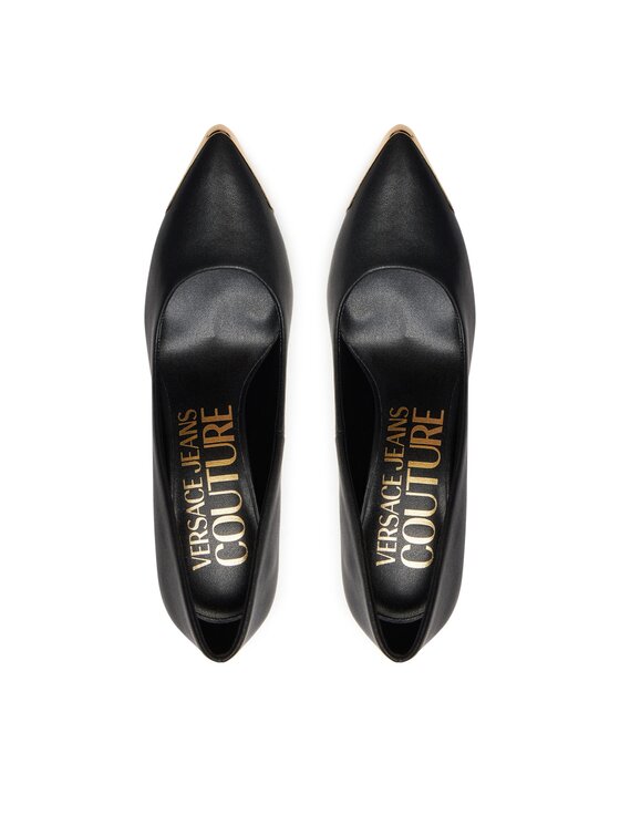 Versace Jeans Couture Pantofi cu toc subțire Versace Jeans Couture 76VA3S50 Negru