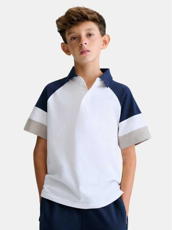 Mayoral Mayoral Polo 6165 Blanco Regular Fit