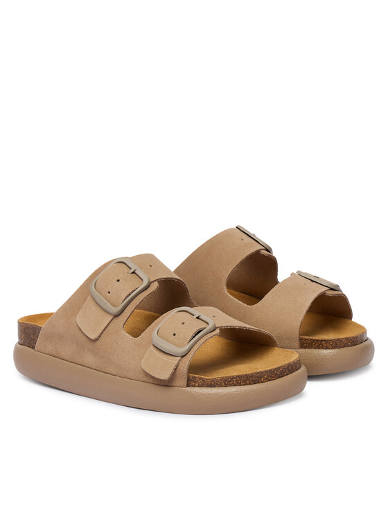 Scholl Шльопанці Scholl Noelle Chunky F01218 Бежевий