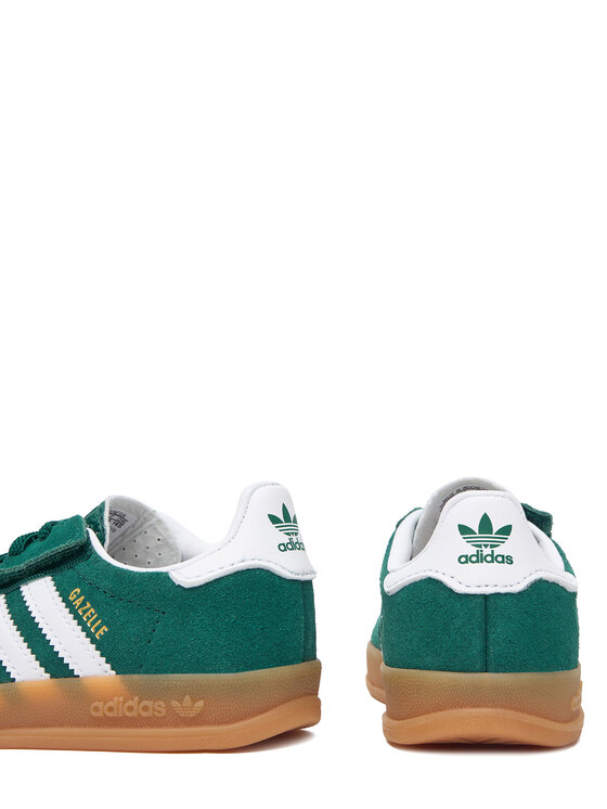 adidas Снікерcи adidas Gazelle Indoor Comfort Closure Elastic Lace IH9130 Зелений