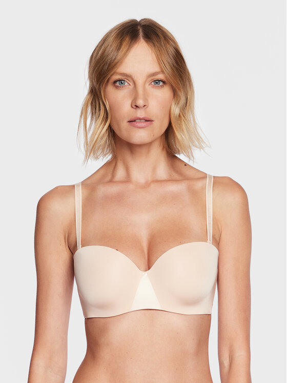Chantelle Chantelle Sujetador tipo Bardot Essential C15G50 Beis