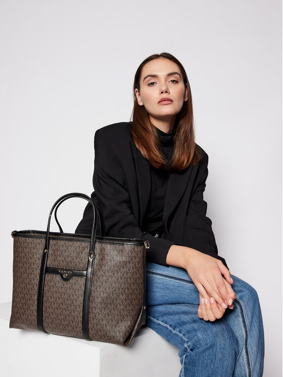 MICHAEL Michael Kors Ročna torba MICHAEL Michael Kors 30T0GKNT1B Rjava