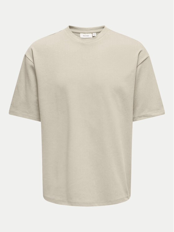 Only & Sons Only & Sons Футболка Caspian 22031940 Бежевий Authentic Fit