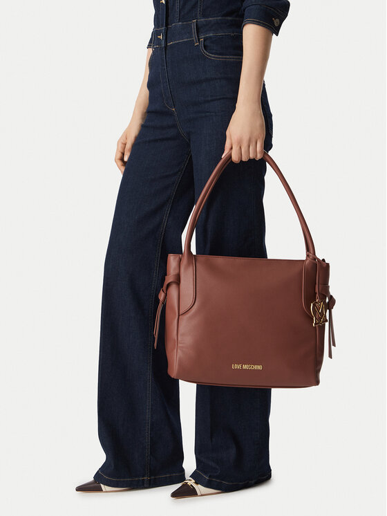 LOVE MOSCHINO Rankinė LOVE MOSCHINO JC4056PP1PLL0200 Ruda