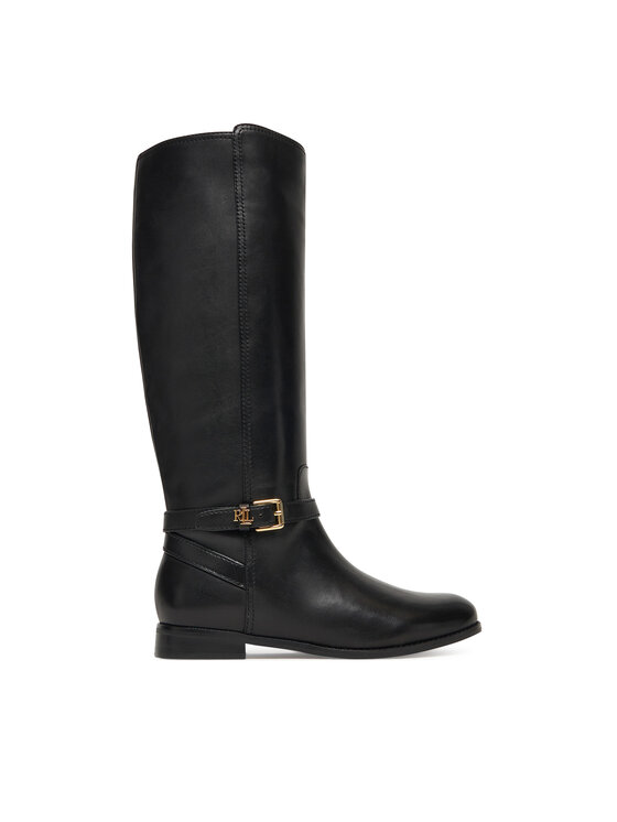 LAUREN RALPH LAUREN Jātnieku tipa zābaki LAUREN RALPH LAUREN Brooke Tll 2 Bo Tal 802967769001 Melns