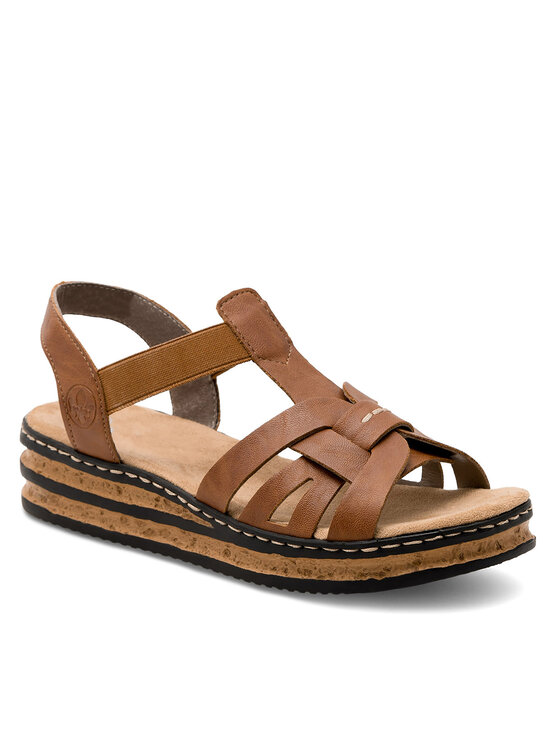 Rieker Basutės Rieker 62918-22 Ruda