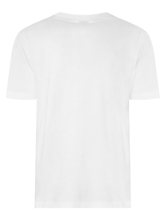 BOSS BOSS Camiseta 50571291 Blanco Regular Fit