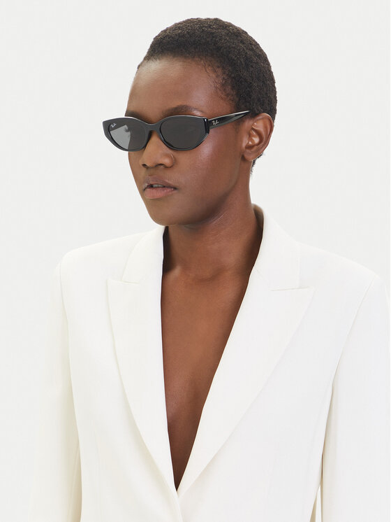 Ray-Ban Akiniai nuo saulės Ray-Ban 0RB4457D 667787 Juoda