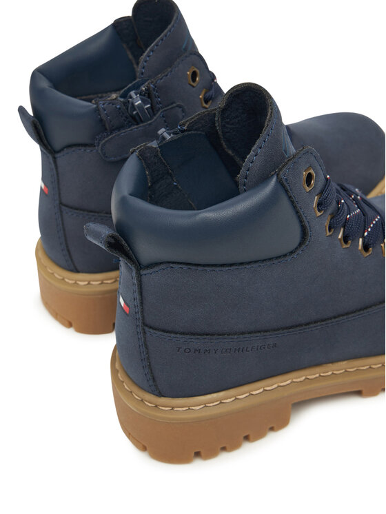 Tommy Hilfiger Туристически oбувки Tommy Hilfiger T3X5-34125-1269 S Тъмносин