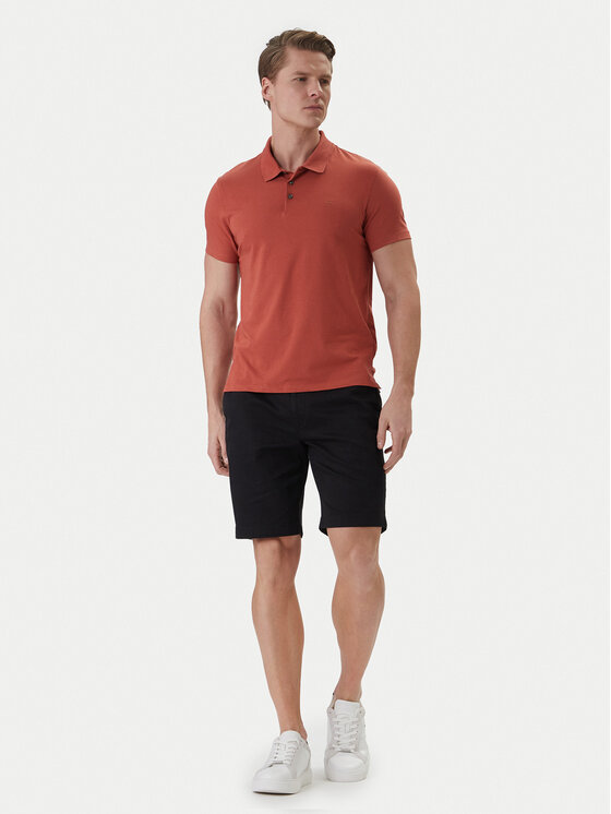 Calvin Klein Calvin Klein Polo LV04LF200G Naranja Slim Fit