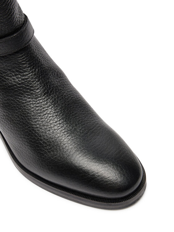 Geox Polokozačky Geox D Tormalina D36VBD 00046 C9997 Černá