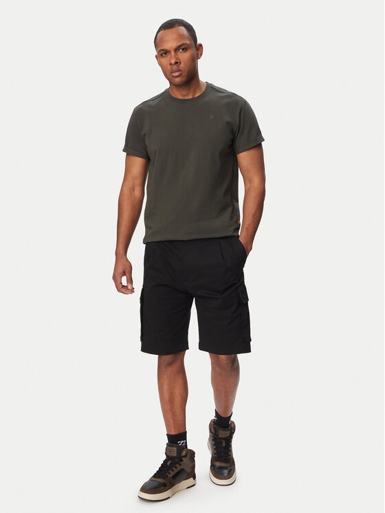 G-Star Raw G-Star Raw Camiseta Lash D16396-B353 Gris oscuro Relaxed Fit