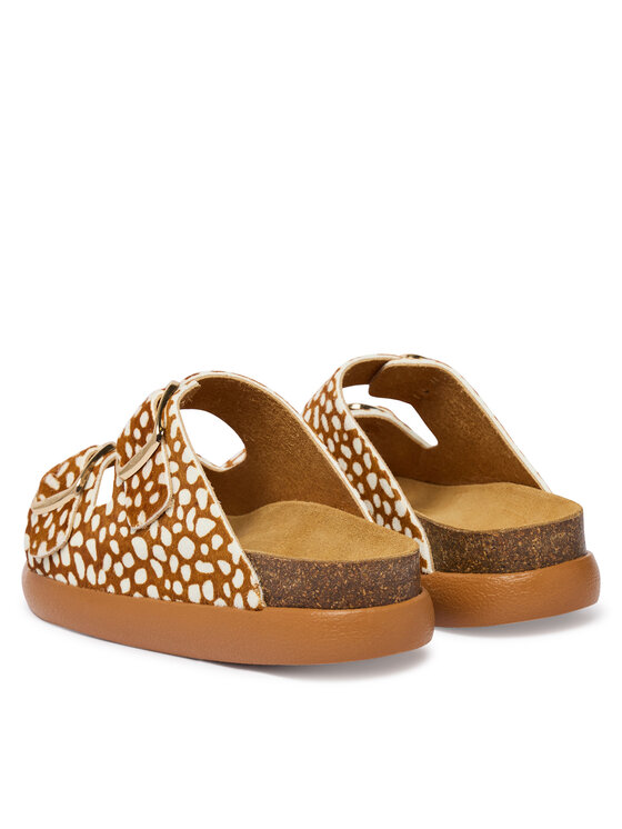 Scholl Шльопанці Scholl Noelle Chunky F01220 Коричневий
