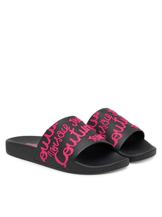 Versace Jeans Couture Шльопанці Versace Jeans Couture 79VA3SQ1 Чорний