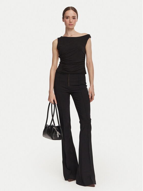 Guess Guess Топ W6YP38 K4517 Чорний Slim Fit
