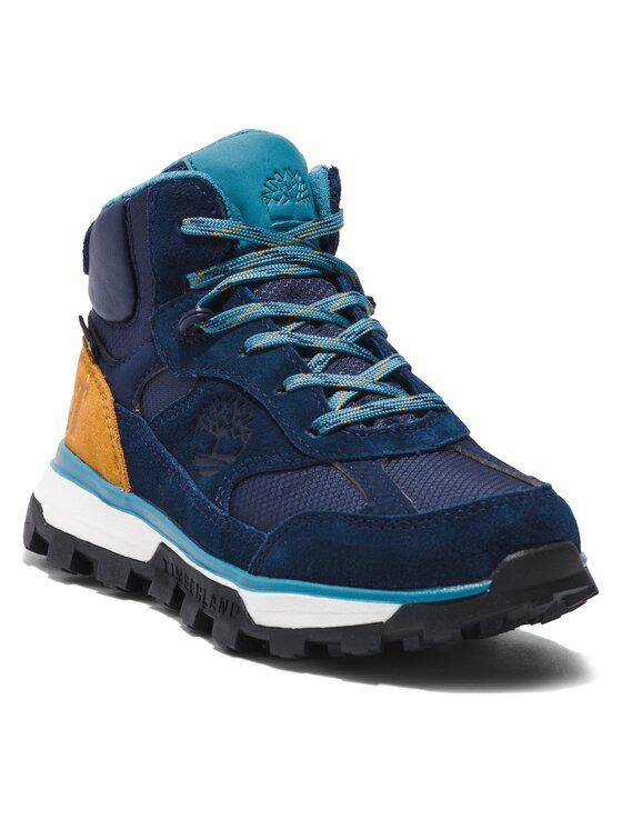 Timberland Šnurovacia obuv Timberland Trail Trekker Mid Gtx GORE-TEX TB0A67H40191 Tmavomodrá
