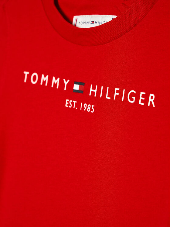 Tommy Hilfiger Tommy Hilfiger Póló Essential KS0KS00210 S Piros Regular Fit