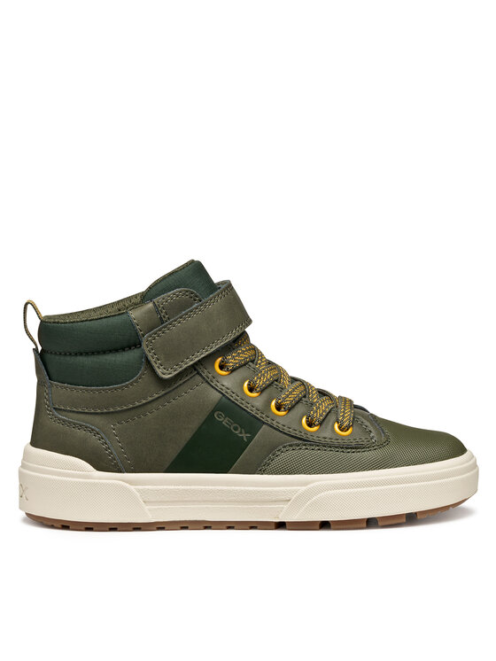 Geox Tenisice Geox J Weemble Boy J56HAA 0MEFU C3009 M Tamno zelena