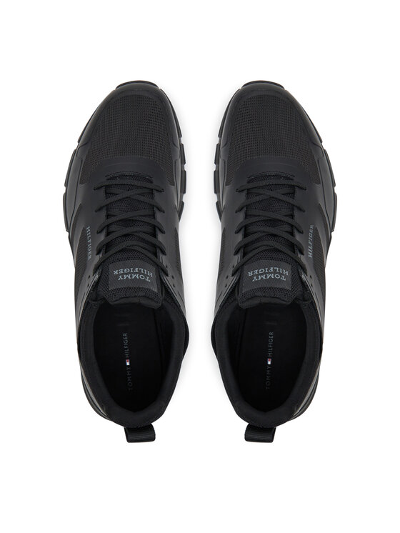 Tommy Hilfiger Superge Tommy Hilfiger Modern Comfort Run Mix FM0FM05471 Črna