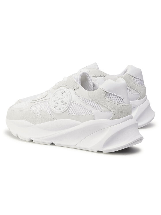 Tory Burch Снікерcи Tory Burch Sawyer Trainer 76634 Білий