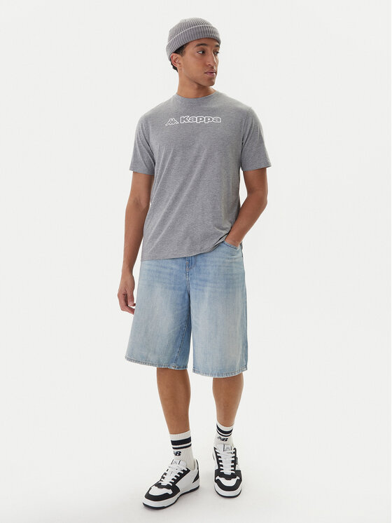 Kappa Kappa Camiseta Feddu 311H7HW Gris Regular Fit