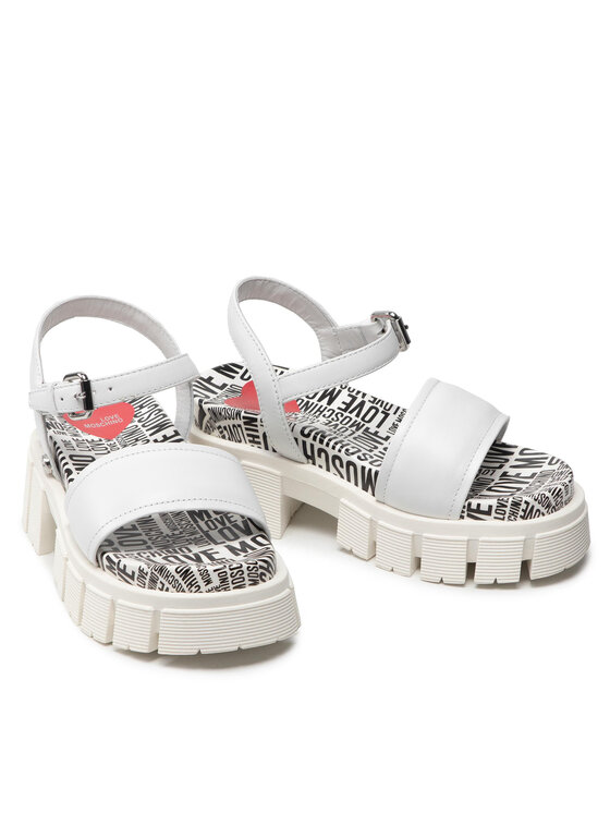 LOVE MOSCHINO Sandali LOVE MOSCHINO JA16327G0EIAL100 Bianco